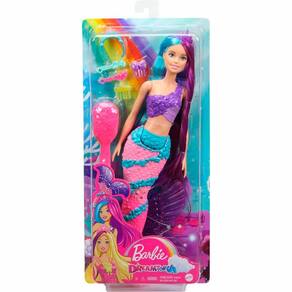 Boneca Barbie Dreamtopia Sereia Loira C Luz Brilhante MATTEL