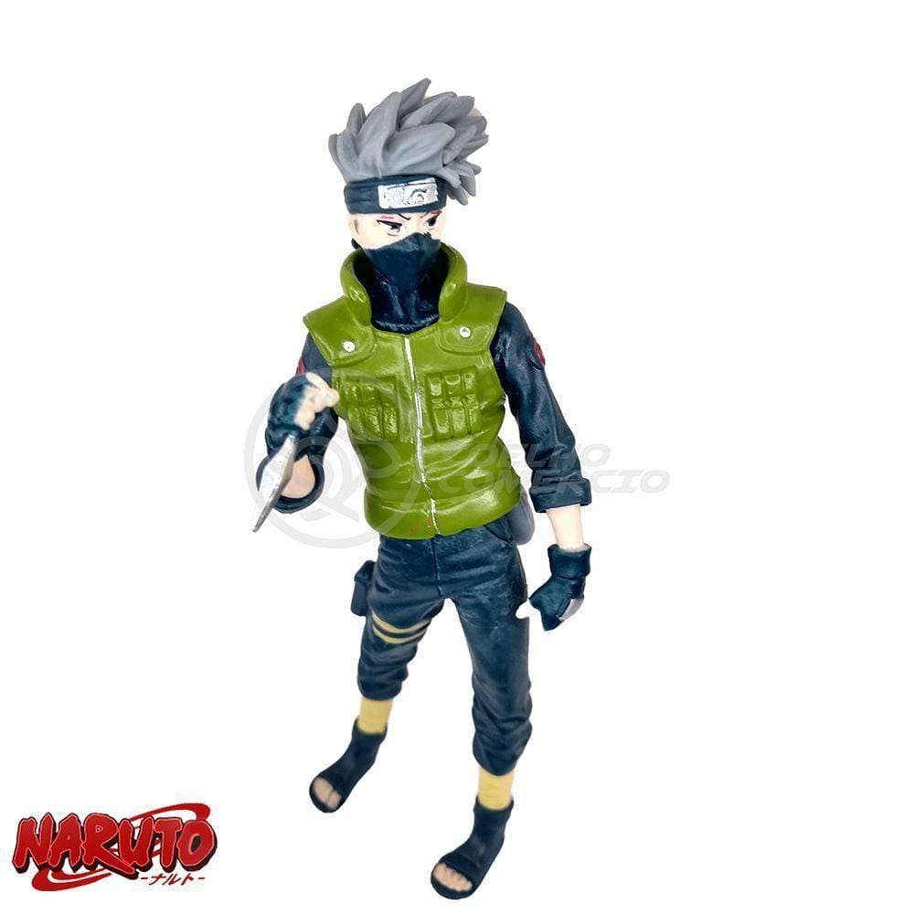 Brinquedo Boneco Kakashi Hatake Sharingan 18Cm Naruto