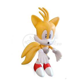 Mini Figura de Ação - Sonic Prime - Tails Nine - Toyng