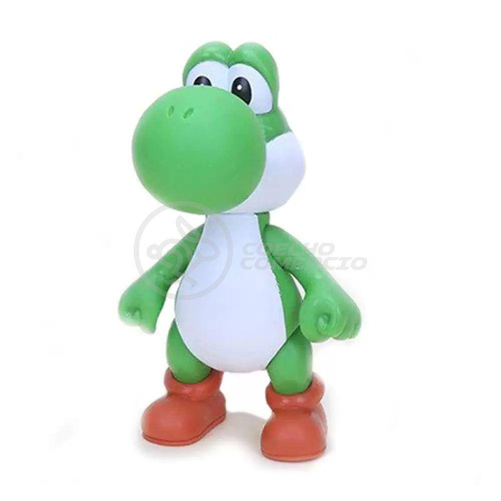 Boneco Action Figure Yoshi Grande Super | Extra