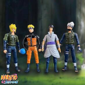 Boneco Articulado com Acessórios - Naruto Shippuden - Minato - Fun