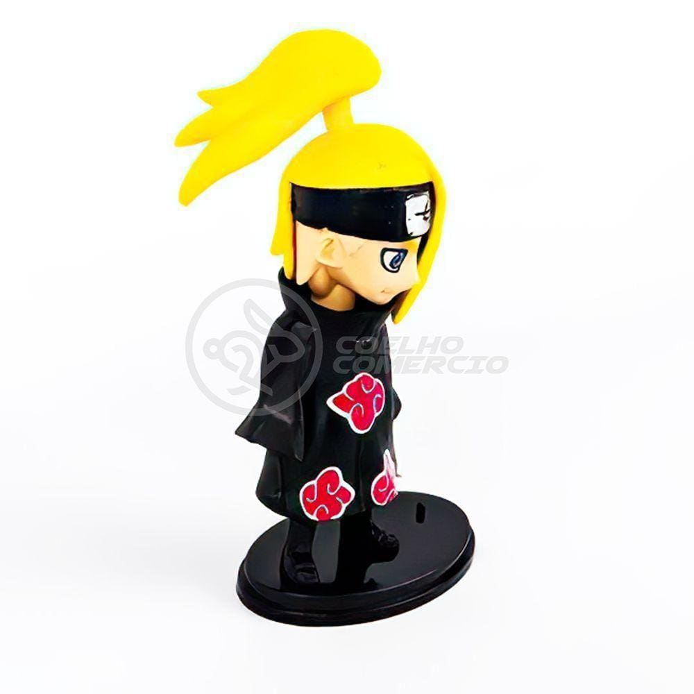 Boneco Action Figure Brinquedo Deidara Akatsuki Naruto