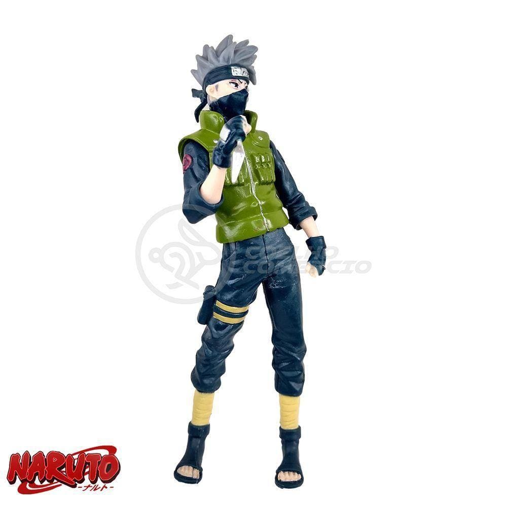 Brinquedo Boneco Kakashi Hatake Sharingan 18Cm Naruto