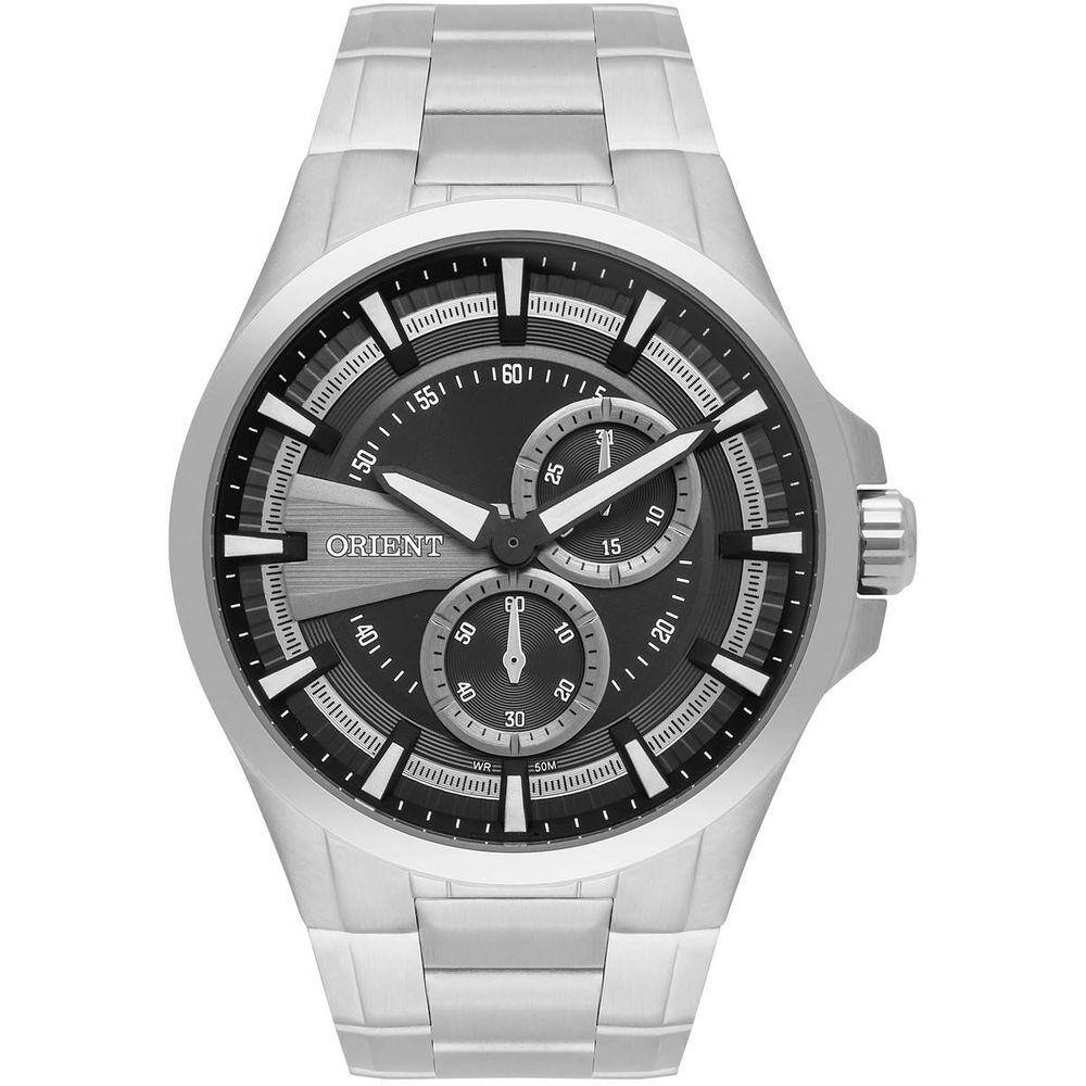 Relógio Orient Masculino Ref: Mbssm094 P1sx Multifunção Prateado