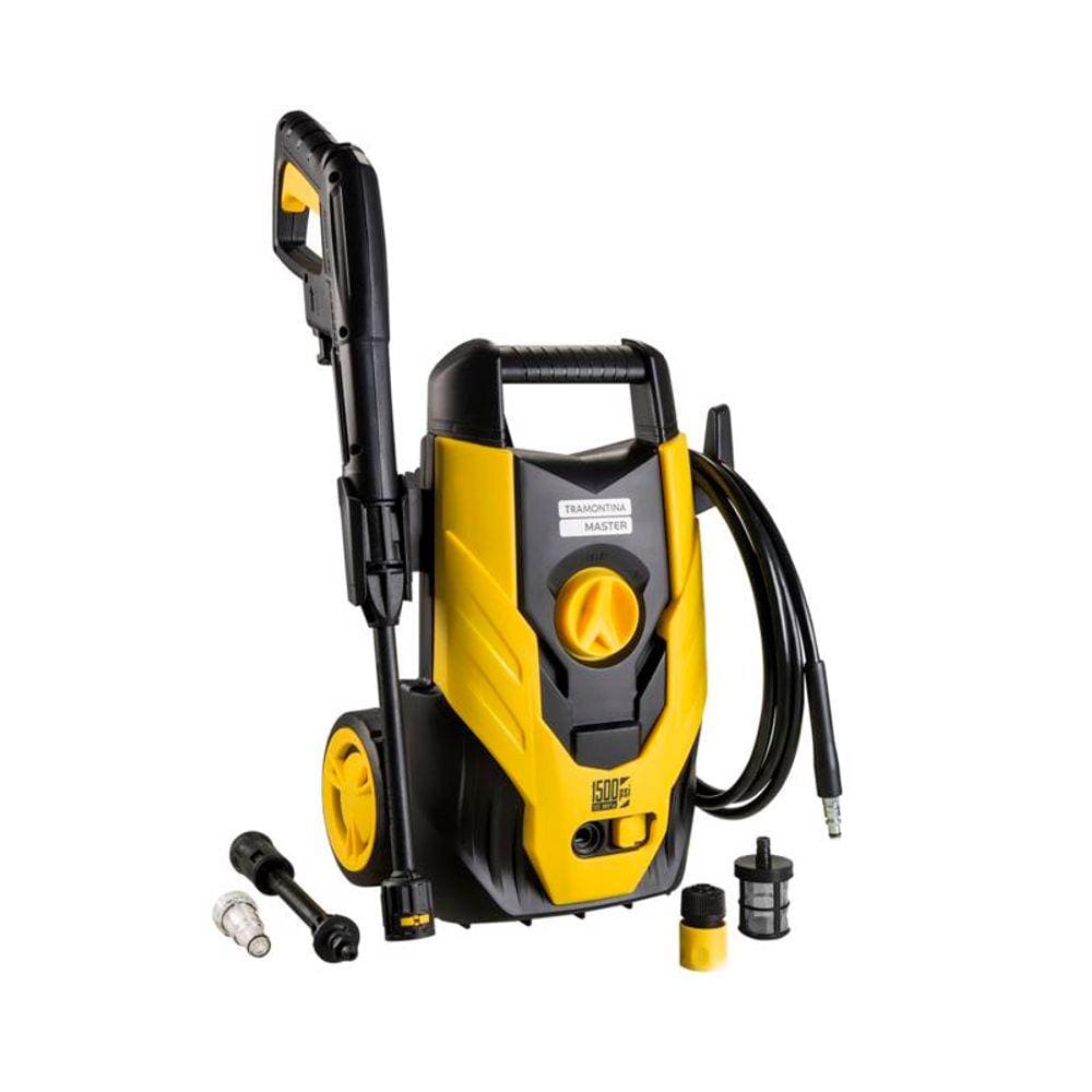 Lavadora de Alta Pressão Mangueira 3 m Jato Regulável 1200 W 1500 psi 127 V - Tramontina 42546012
