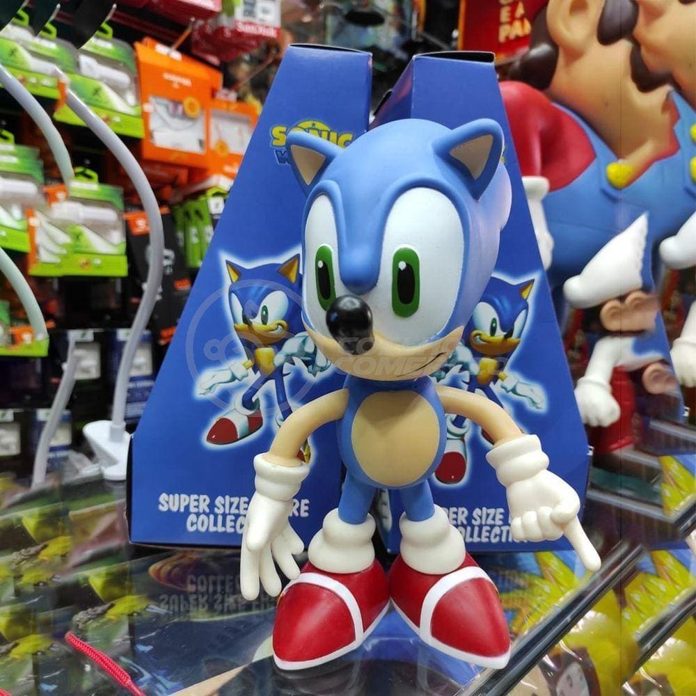 Boneco Action Figure Sonic Grande Super Size - 23Cm - Sonic