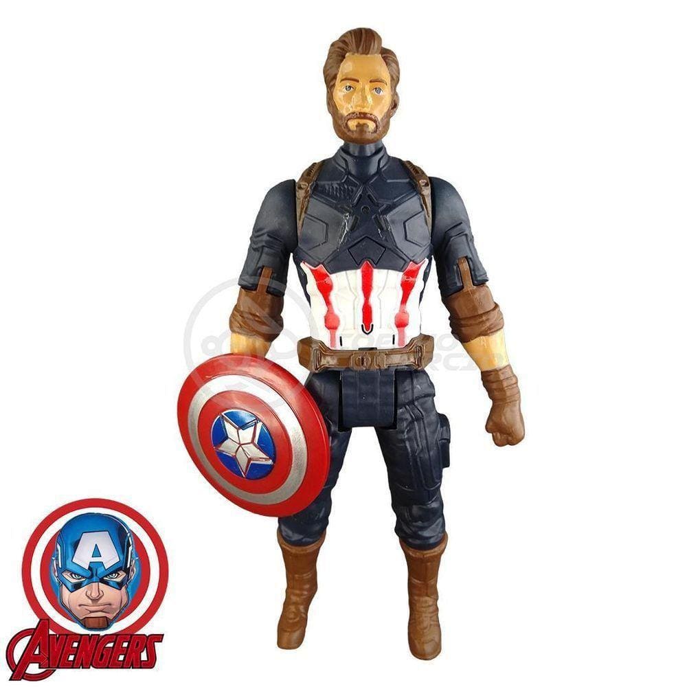 Boneco Action Figure Vingadores Capitão America 29Cm