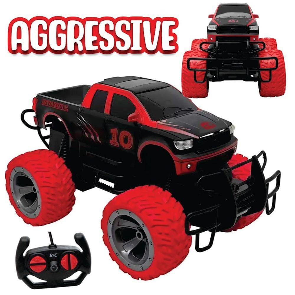 Brinquedo touro louco do monster truck controle remoto, extra