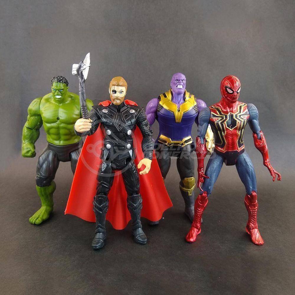 Bonecos 17Cm Action Figure Vingadores End | Extra