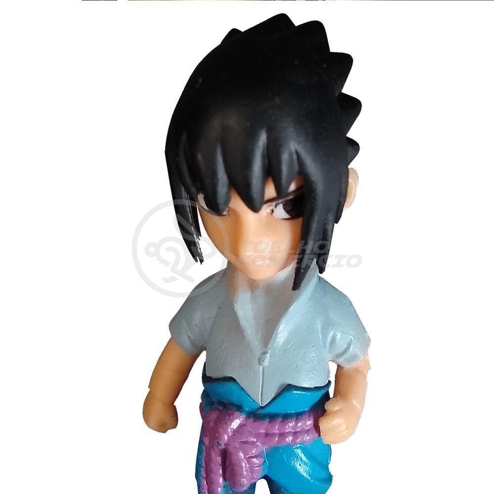 Boneco Action Figure Miniatura Sasuke Uchiha Naruto