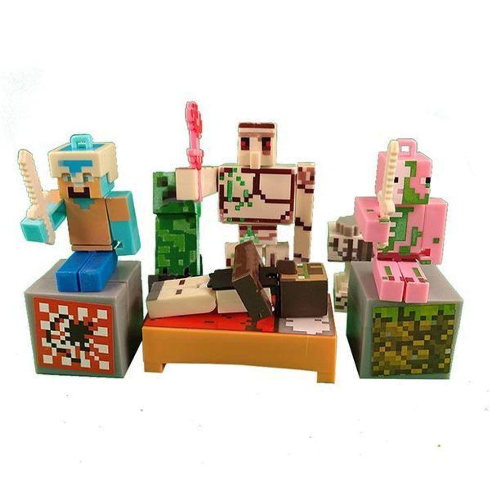 Minecraft Espada 2 em 1 - Mattel - Espada de Brinquedo - Magazine