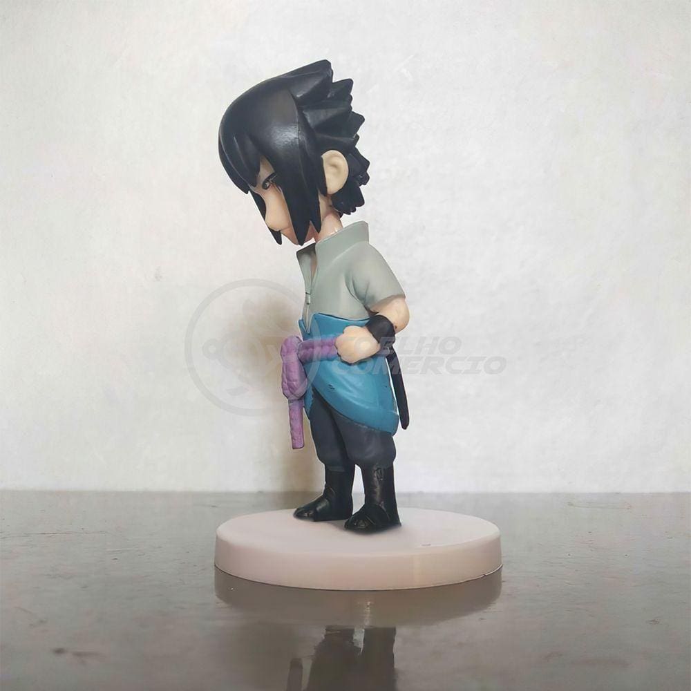 Boneco Action Figure Miniatura Sasuke Uchiha Naruto