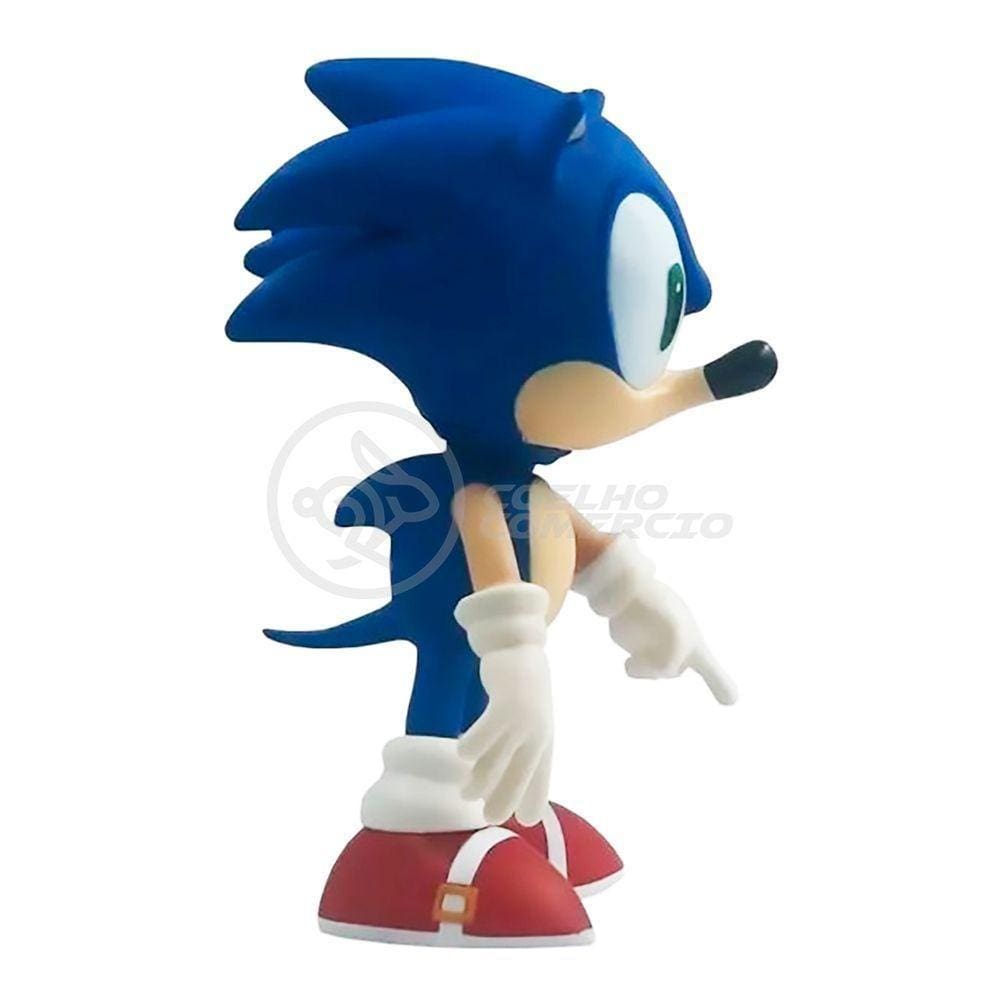 Boneco Action Figure Sonic Articulado Grande Super Size - 23cm - Sonic World