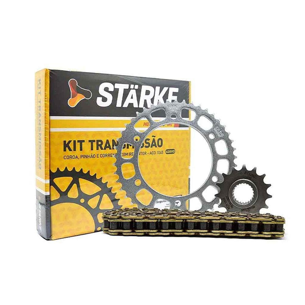 Kit Relação Transmissão Fazer 250 2006 2017 C/ Retentor