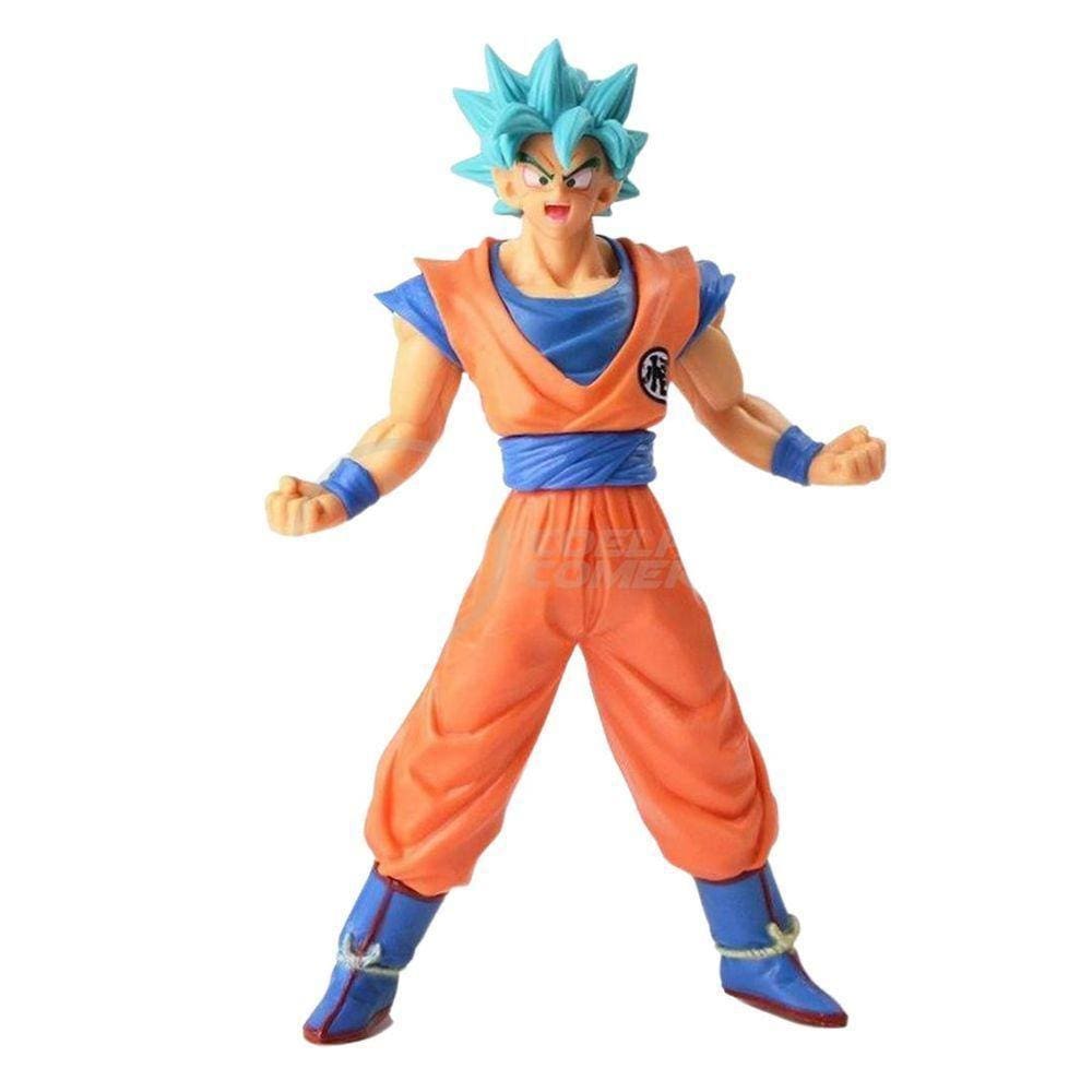 Son Goku Super Sayajin, attack position, full body, sayajin