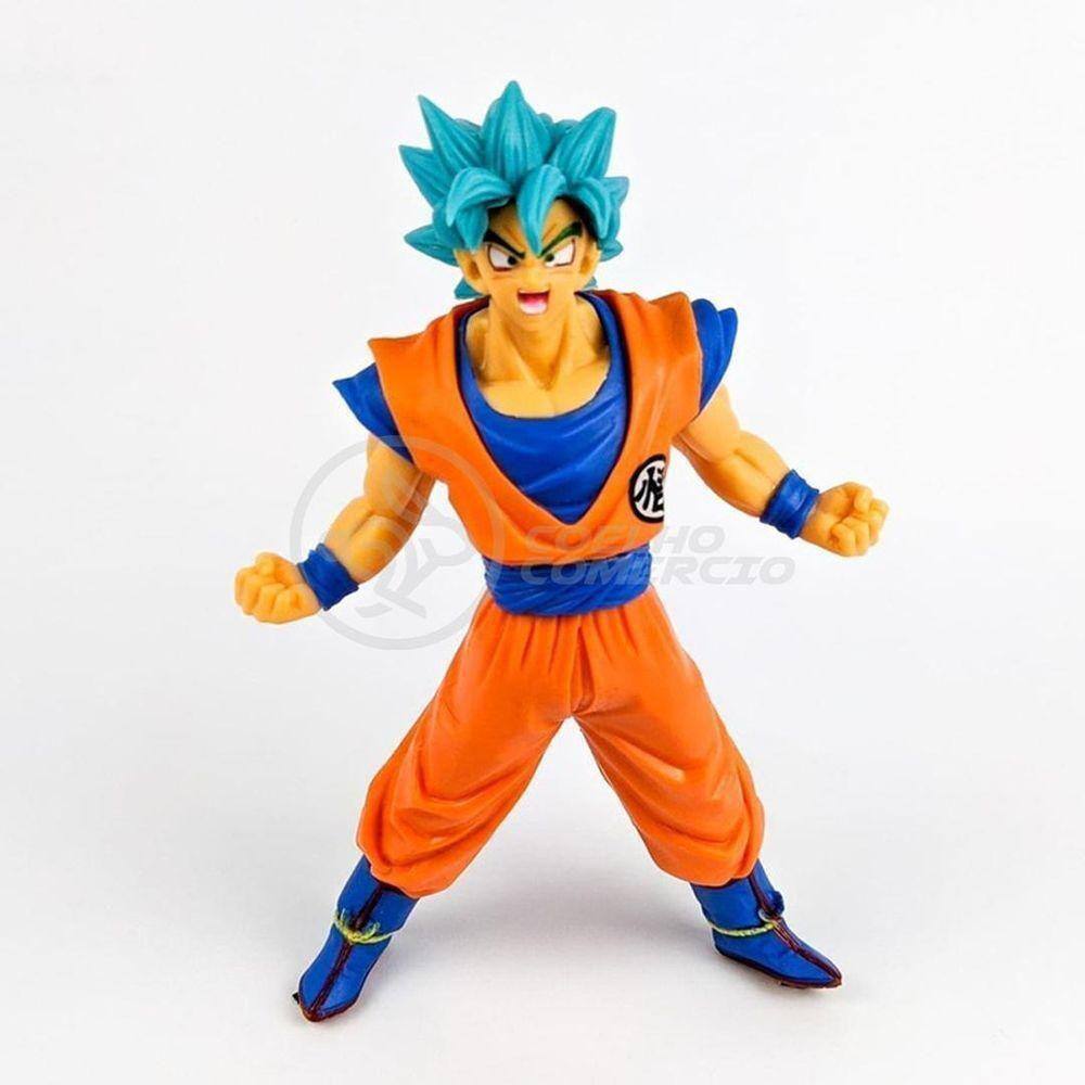 Boneco Goku Super Sayajin Blue Dragonball