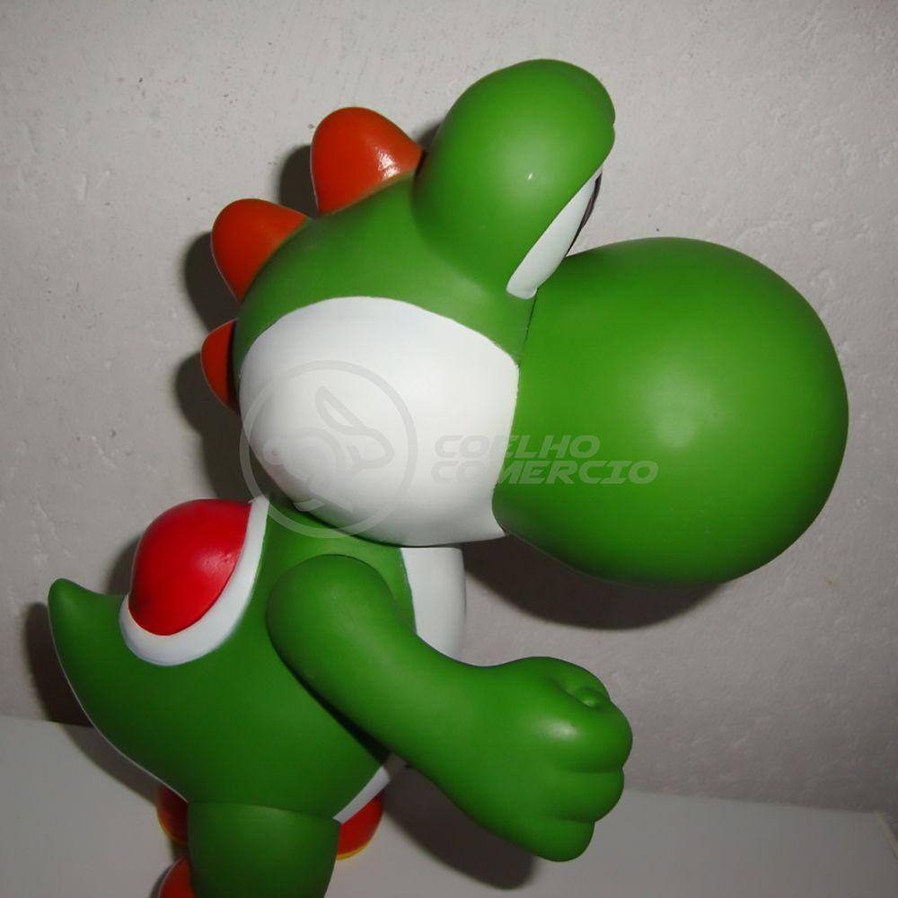 Boneco Action Figure Yoshi Grande Super Size 26Cm - Mario