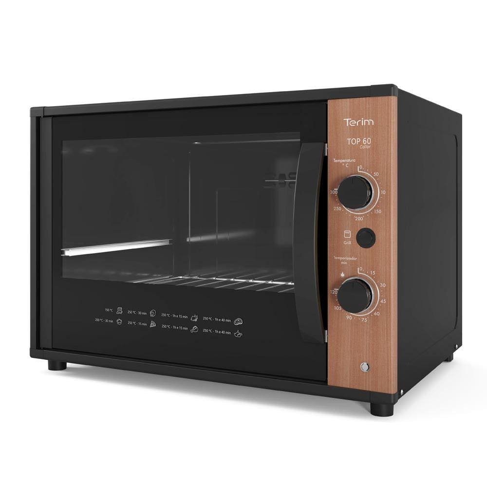 Forno Terim Elétrico Bancada Top 60 Collor Jatobá 60 Litros
