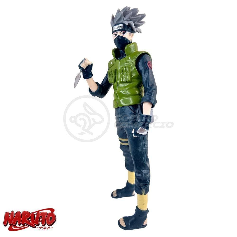 Brinquedo Boneco Kakashi Hatake Sharingan 18Cm Naruto