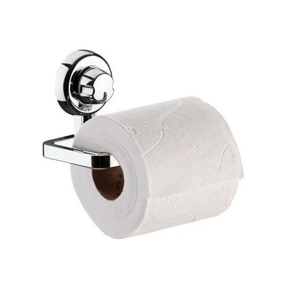Suporte Papel Higienico Papeleira Indivudal Ventosa Banheiro