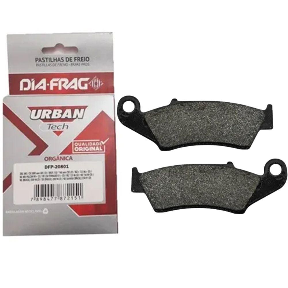 Pastilha De Freio Dianteiro Tornado/ Falcon/ Xre 300/ Cb 300