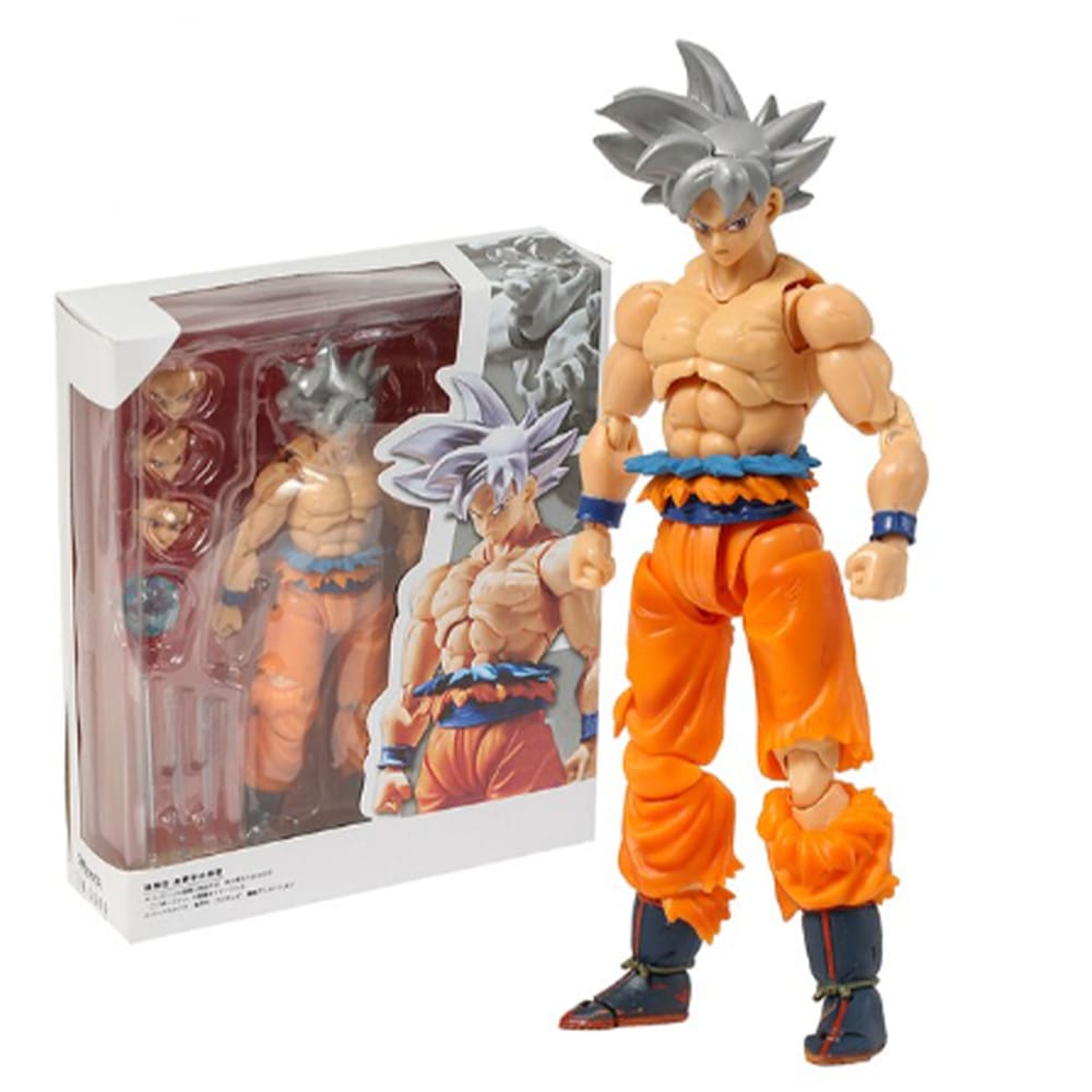 Boneco Goku Super Saiyajin Deus Azul - Dragon Ball Z em Promoção