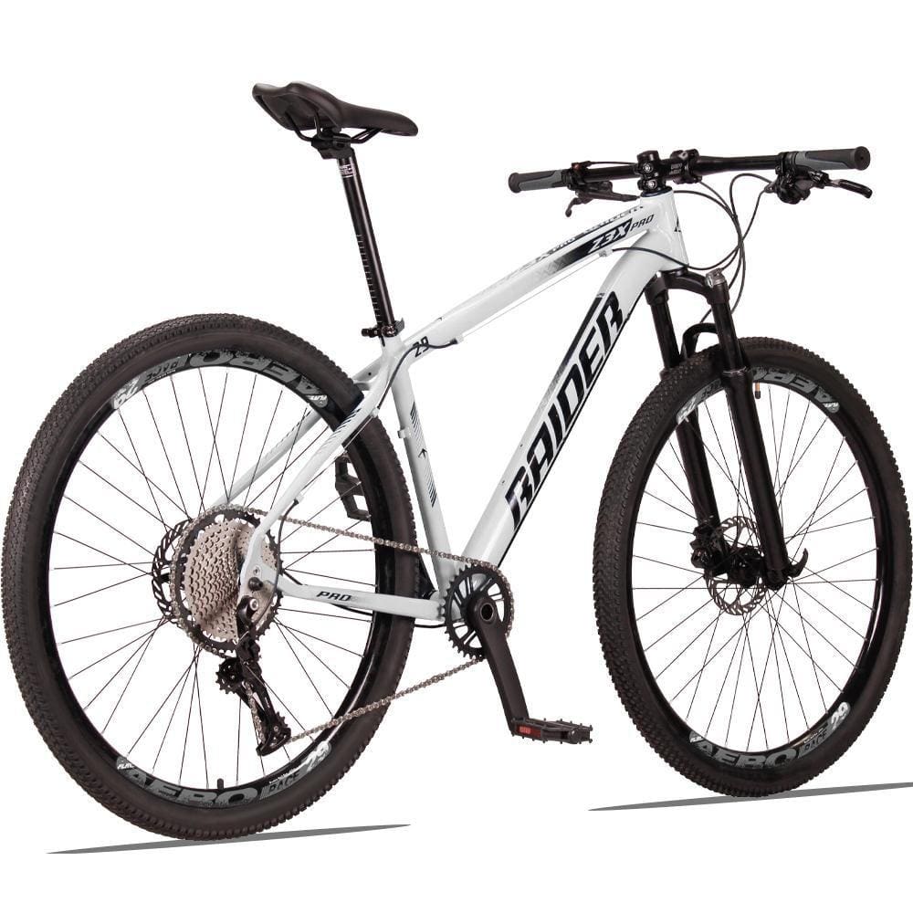 Bicicleta 29 Raider Z3X Pro 12V Freio Hidráulico Suspensão com Trava no Guidão