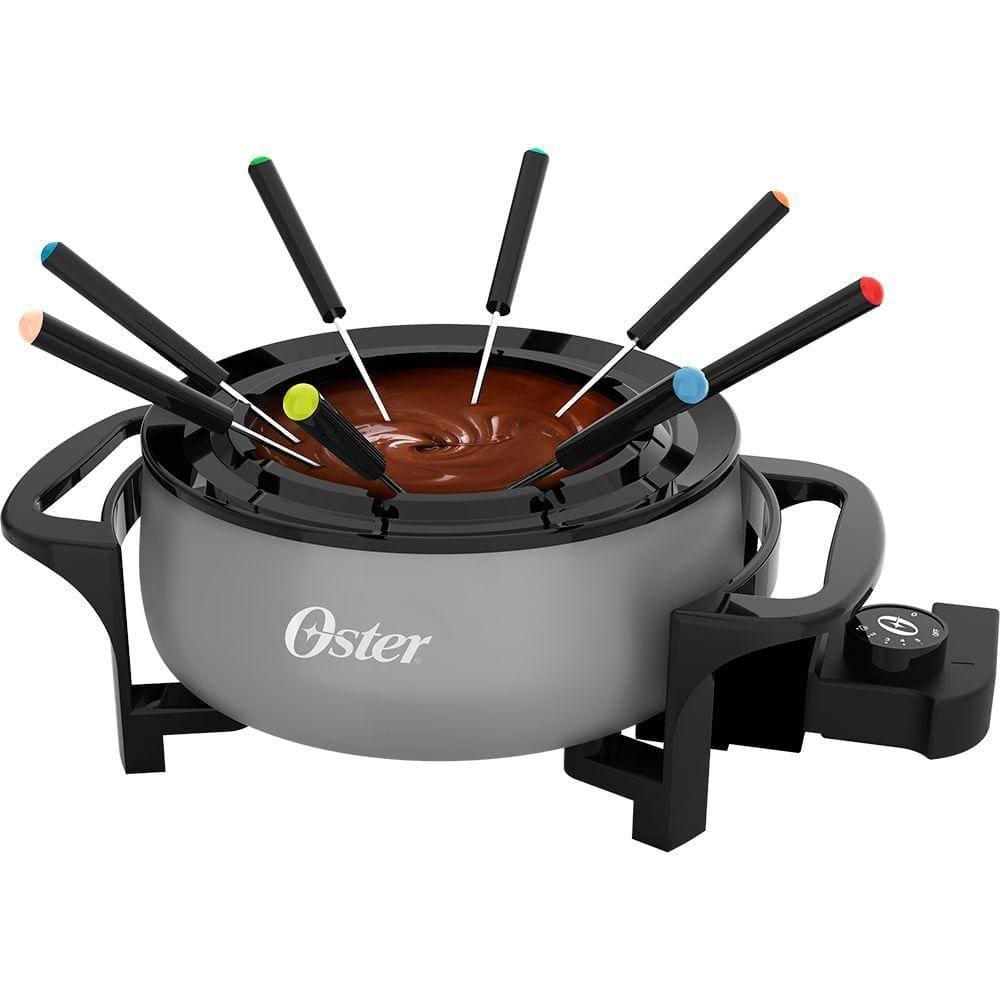 Panela Elétrica Para Fondue Oster Cinza 220v