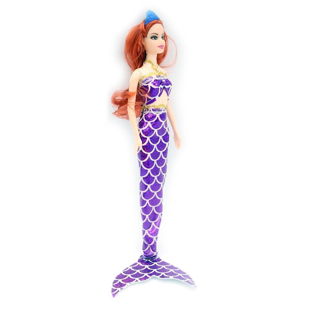 Dream Doll Boneca Sereia - Fashion Doll Roxa