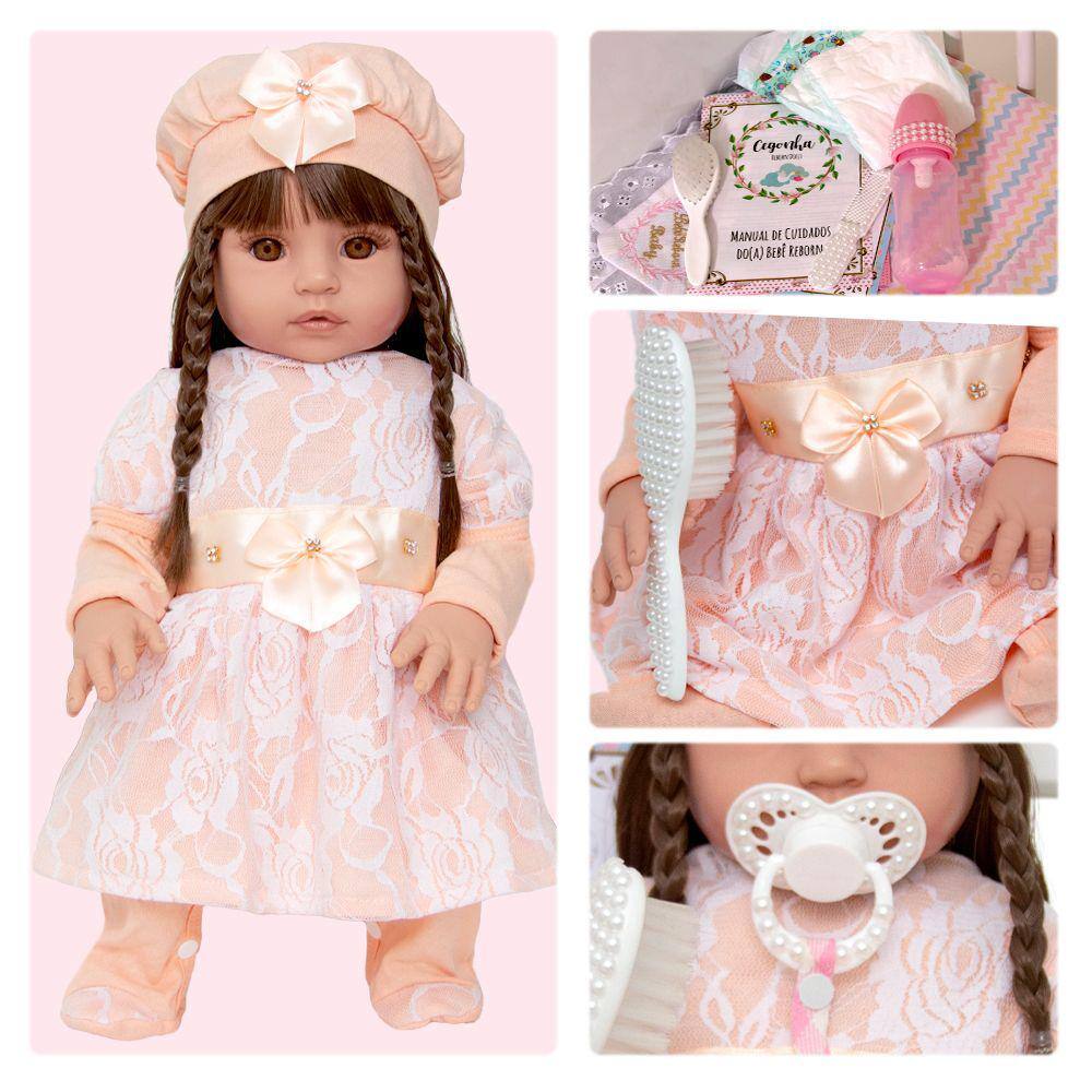 Roupa para Boneca - Bebê Reborn - Laura Baby - Lion - Shiny Toys