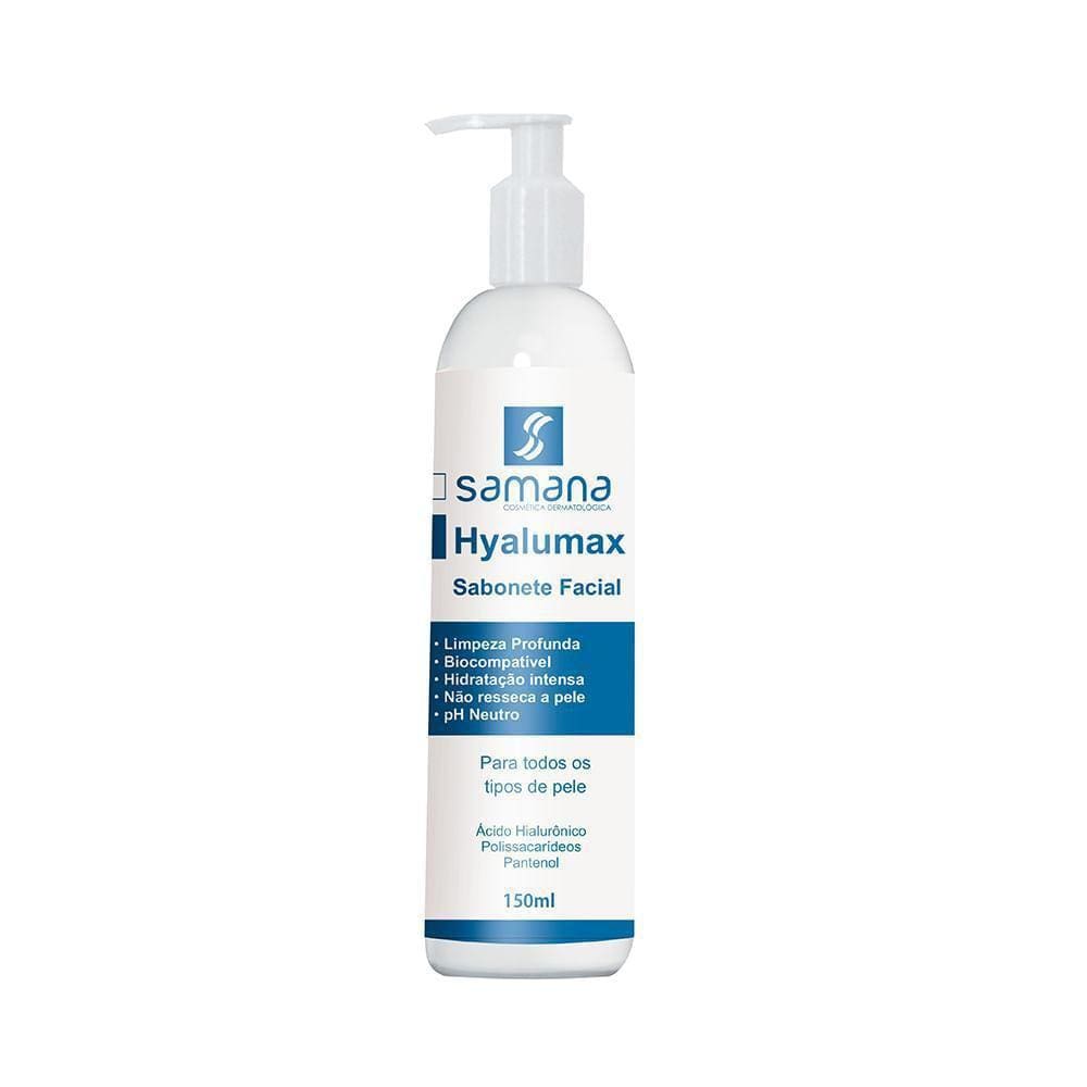 Sabonete Facial Hyalumax 150Ml - Samana