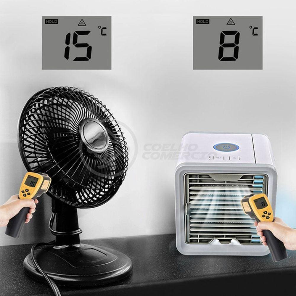 Ar Condicionado Portátil Air Cooler Umidificador Climatizador