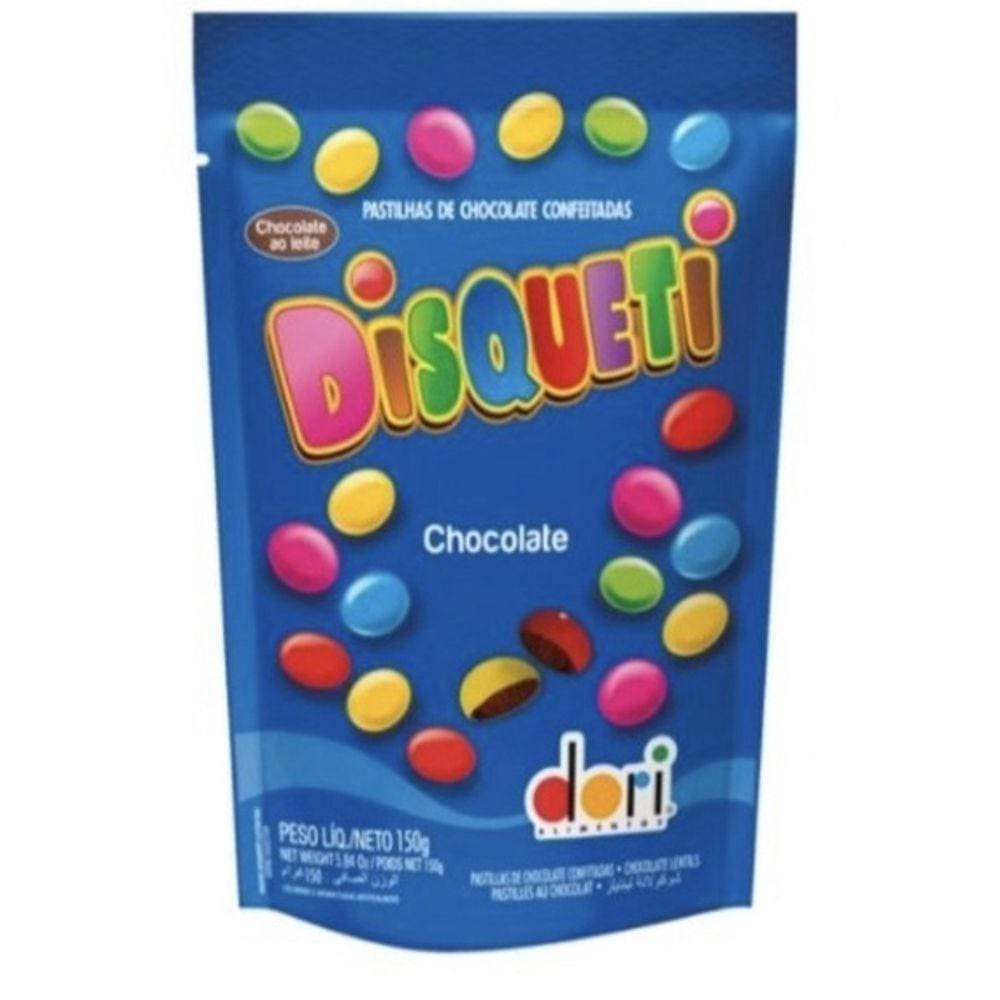 Chocolate Disqueti ao Leite Pacote 120g
