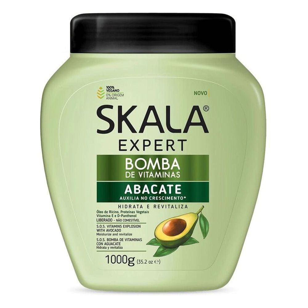 Máscara Capilar De Tratamento Bomba De Vitaminas Abacate 1kg