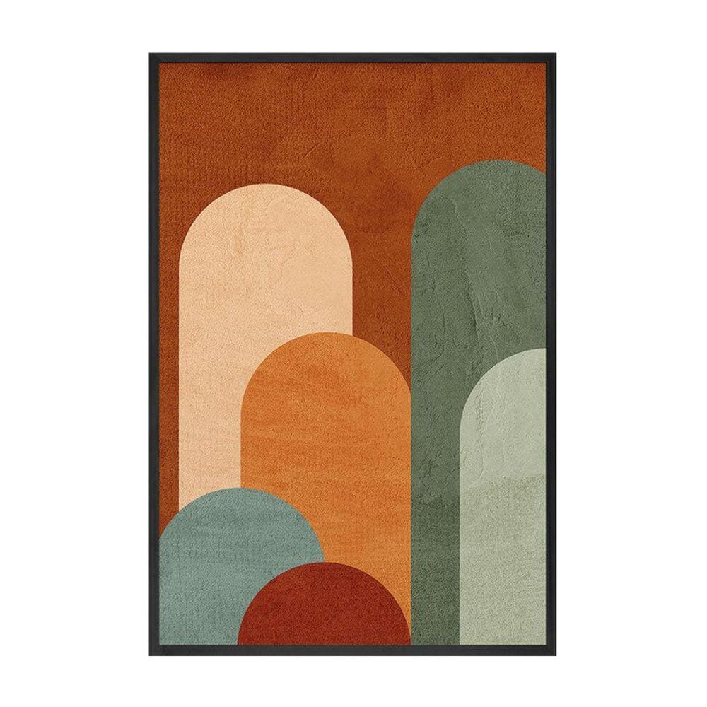 Quadro Decorativo Grande Geométrico Boho Abstrato
