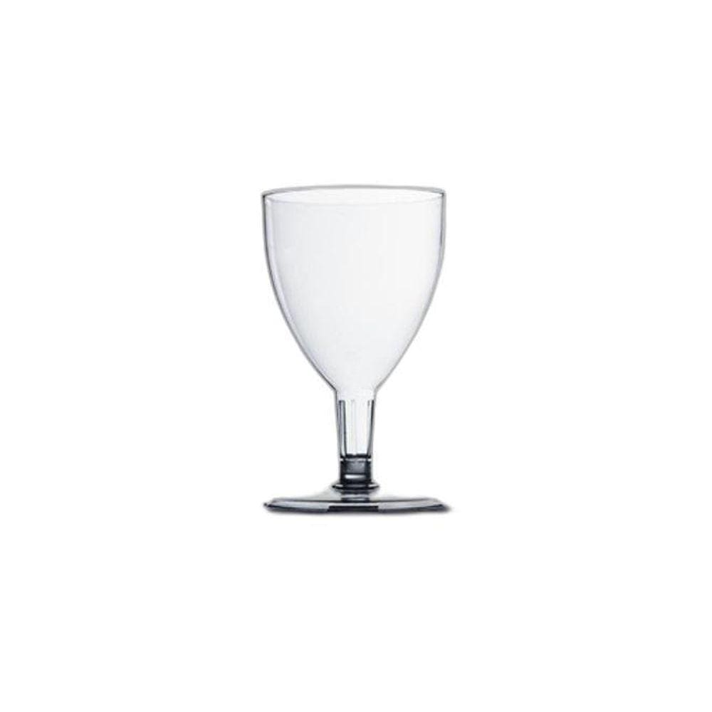 Taça Vinho Acrilico Descartavel 170Ml 50 Unidades