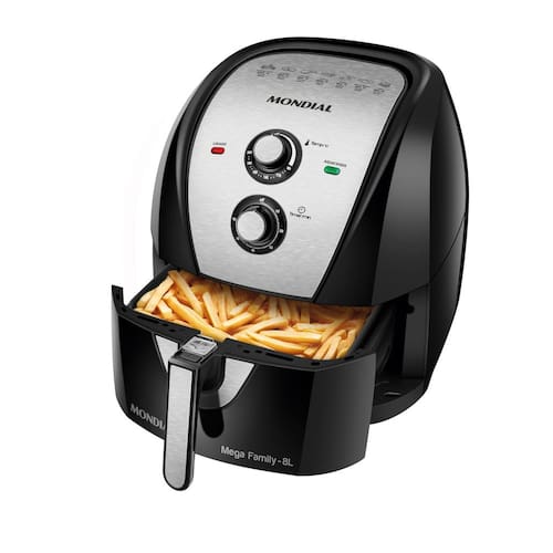 imagem-Fritadeira Sem Óleo Air Fryer 8 Litros AFN-80-BI Mondial - 110V