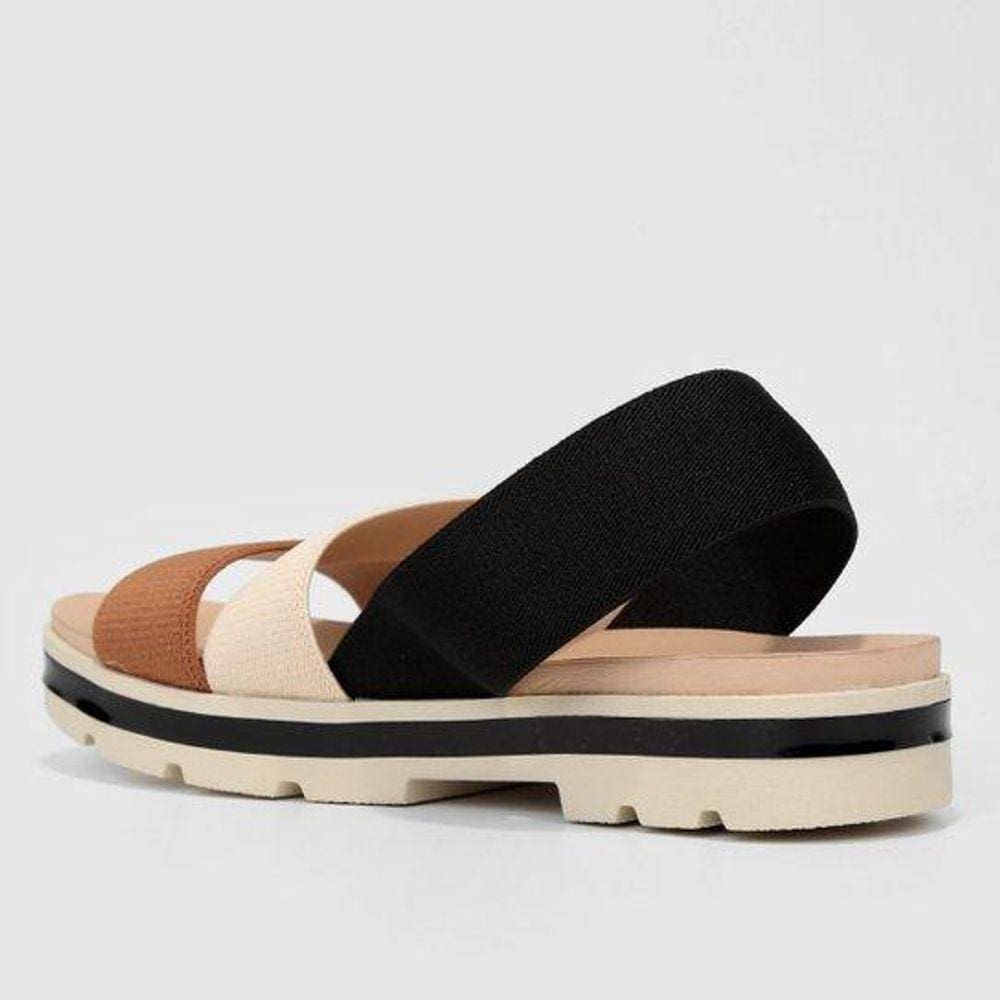 Sandalia Papete Flatform Feminina Modare Ortopédica Macia