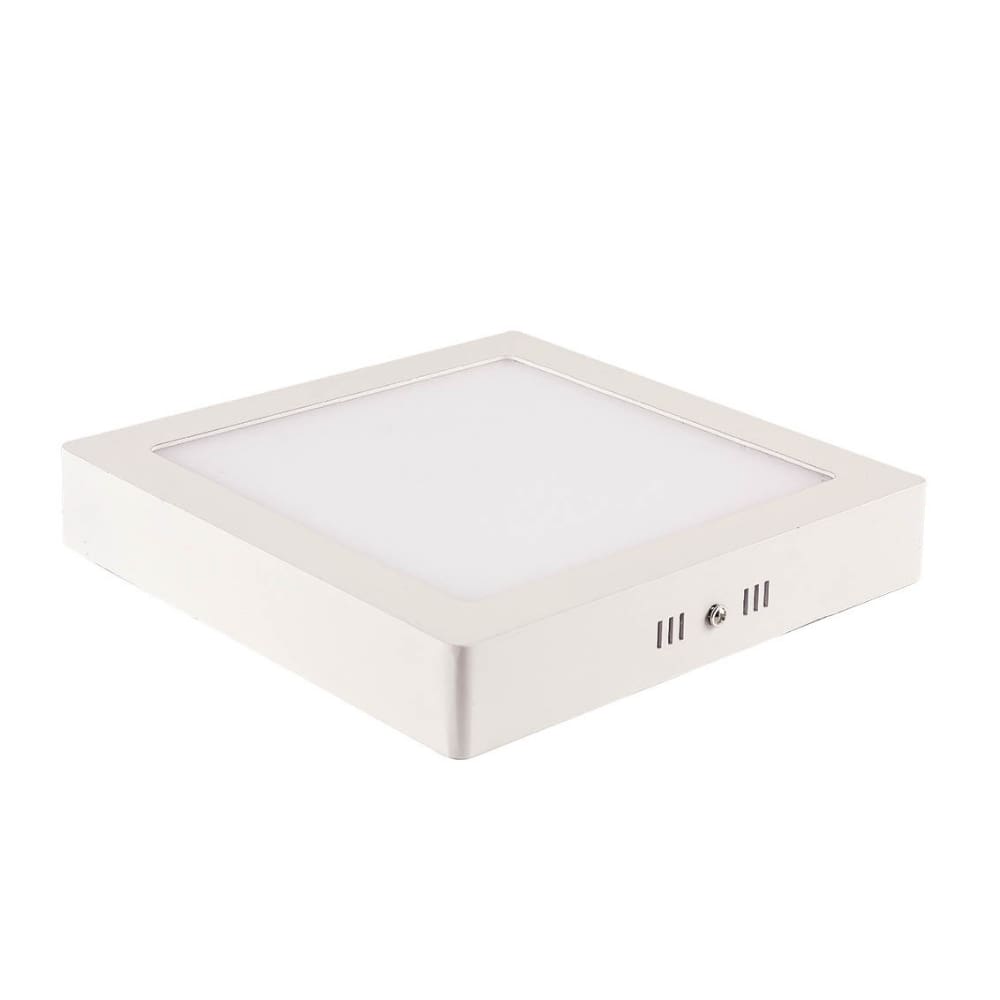 Painel de Led Quadrado Sobrepor 6W Bivolt Blumenau 3000K Luz Quente