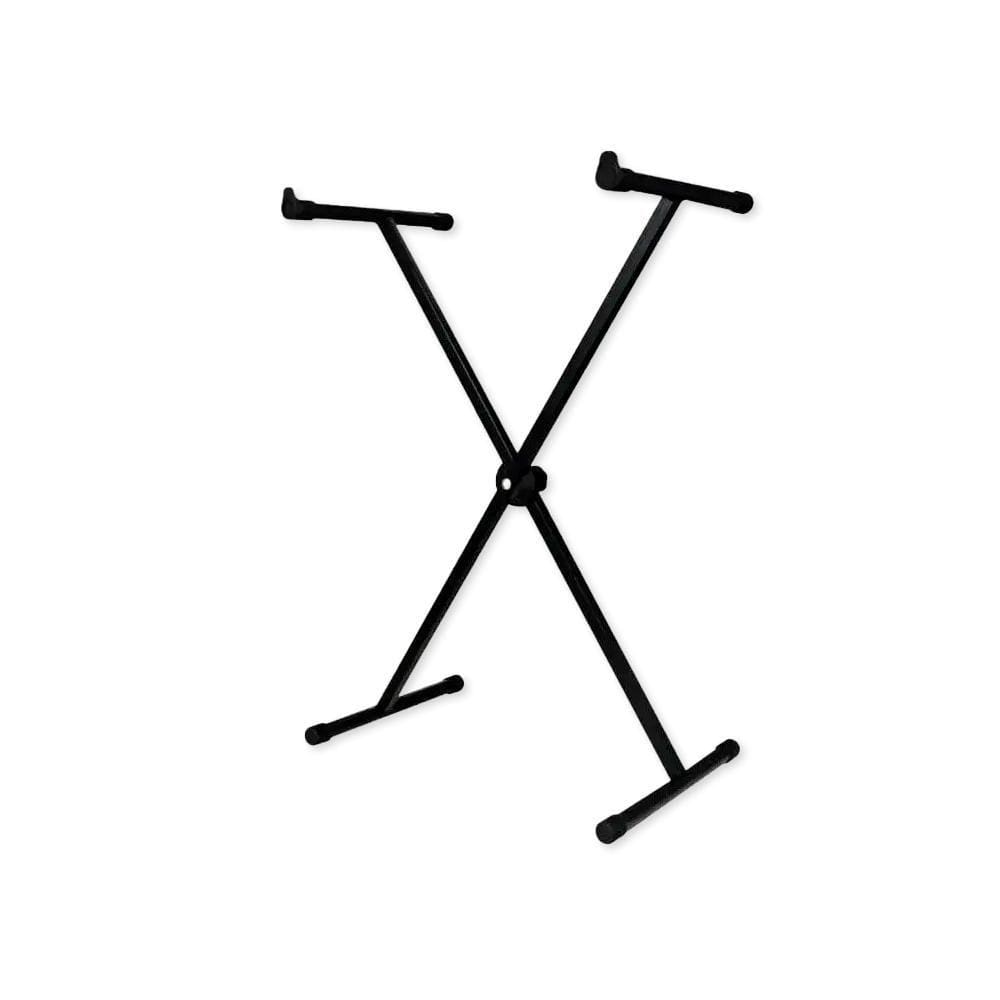 Suporte para Teclado em X Saty 2020D Desmontável Preto