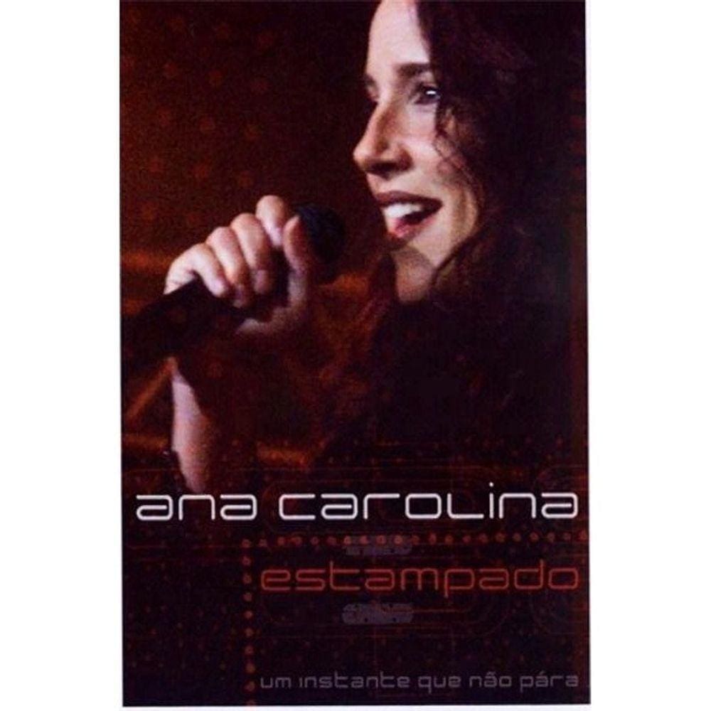 DVD Ana Carolina - Estampado