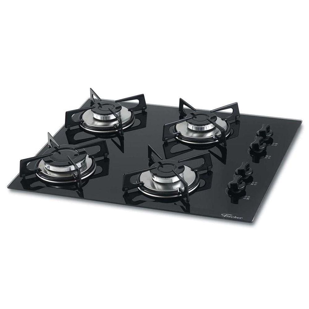 Cooktop a gas electrolux ke4gp 4 bocas e mesa em vidro temperado bivolt