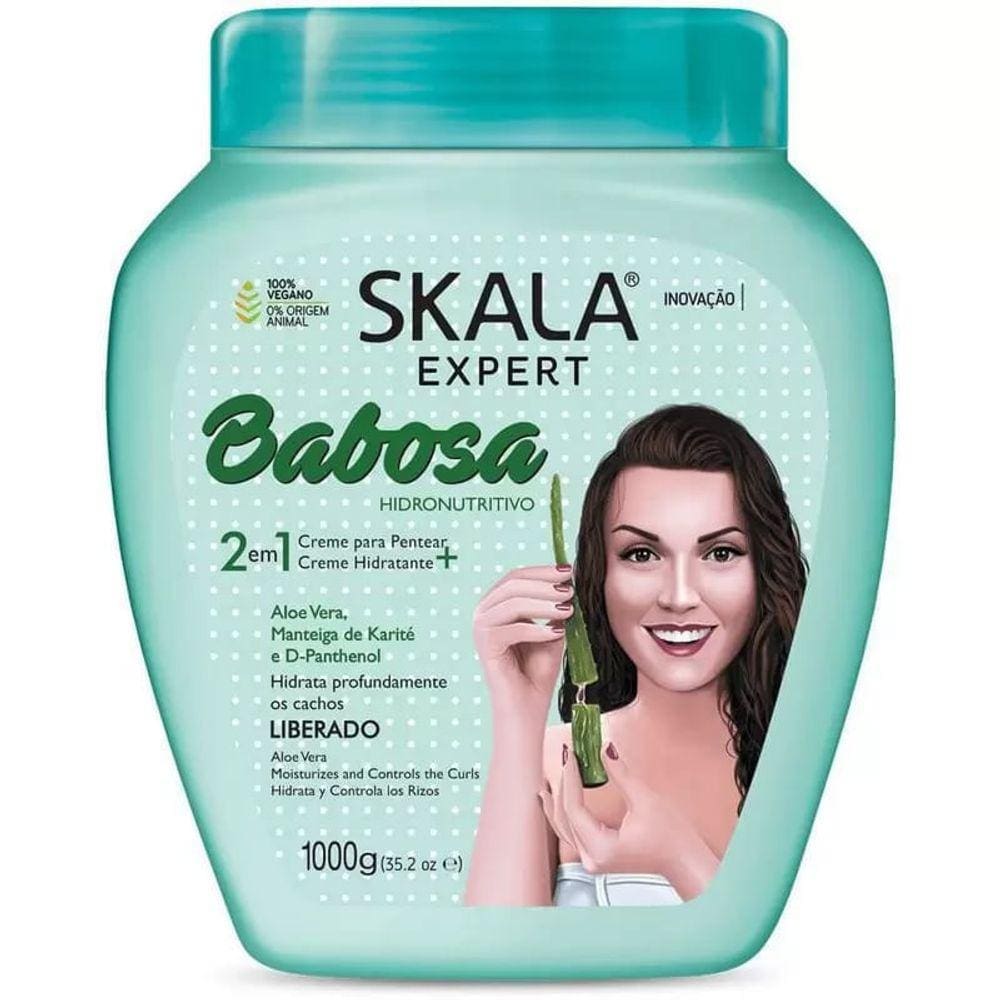 Máscara Capilar Tratamento Skala Expert Babosa 2 Em 1 - 1kg