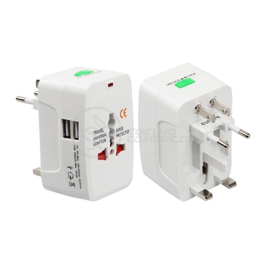 Adaptador Tomada Universal Padrão Bivolt Aio