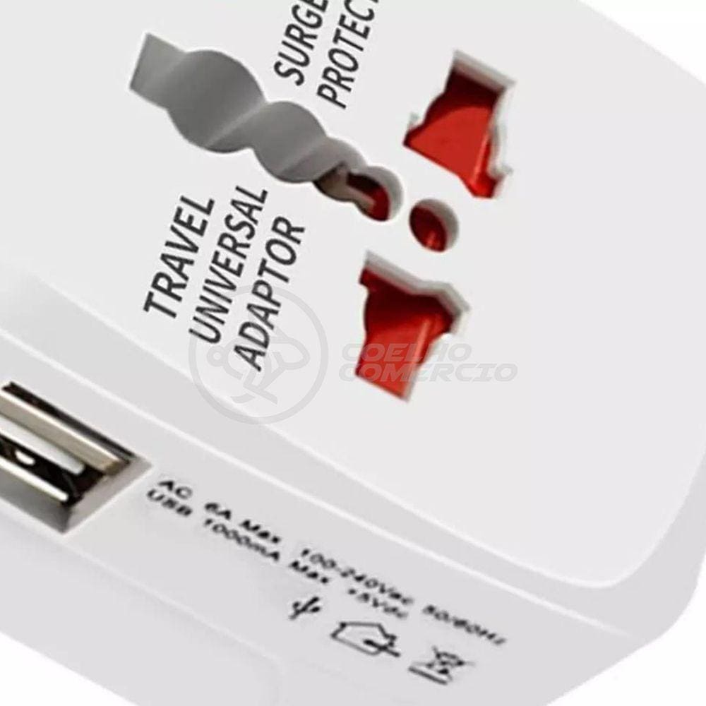 Adaptador Tomada Universal Padrão Bivolt Aio