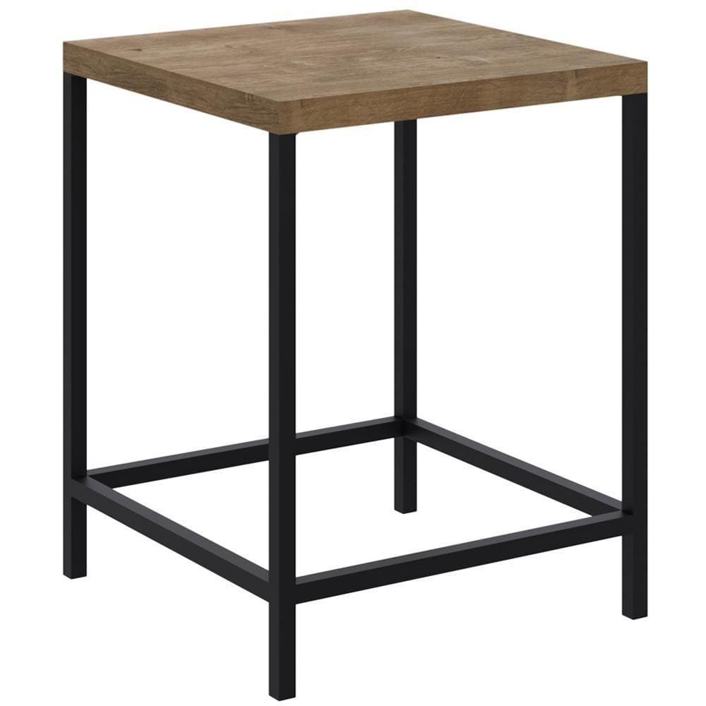 Banqueta Baixa Est Aço Steel Quadra 27823 Vermont