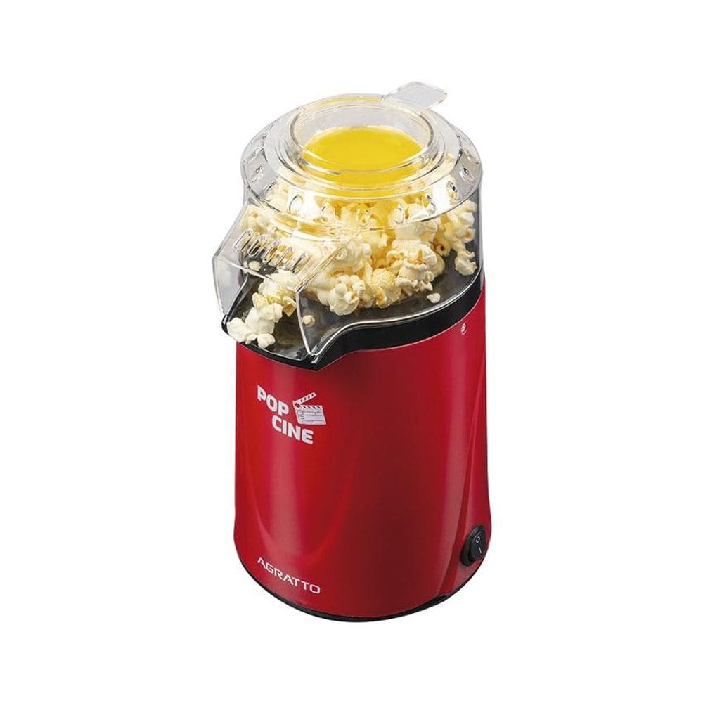 Pipoqueira Pop Cine Vermelha Agratto 1200W Com dosador PP-02 220V
