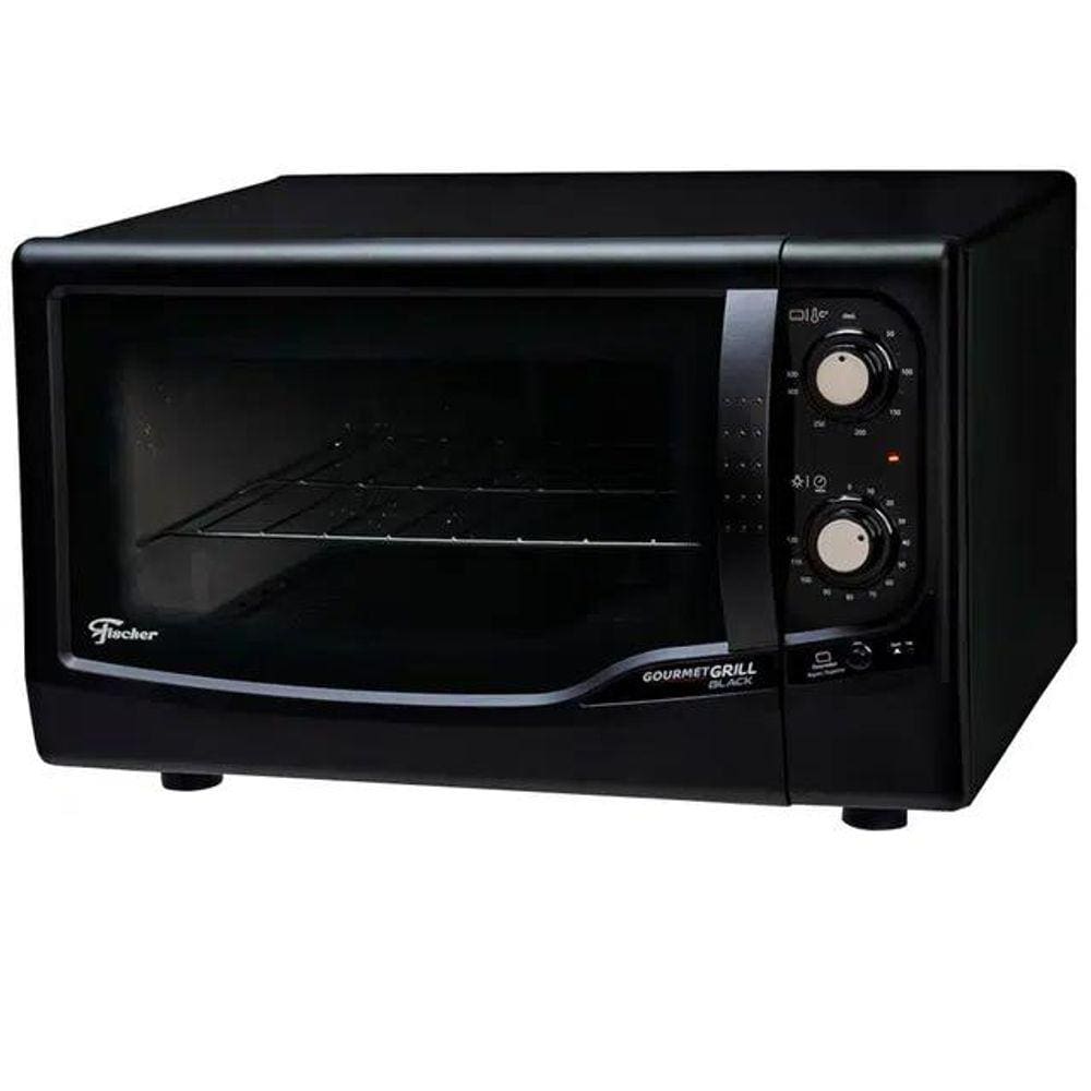 Forno Elétrico de Bancada 44L Fischer Gourmet Grill Preto 220 Volts