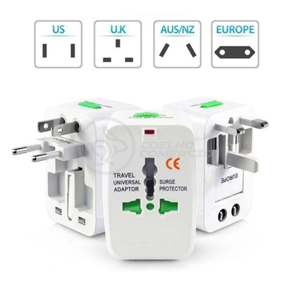 Adaptador Tomada Universal Padrão Bivolt Aio