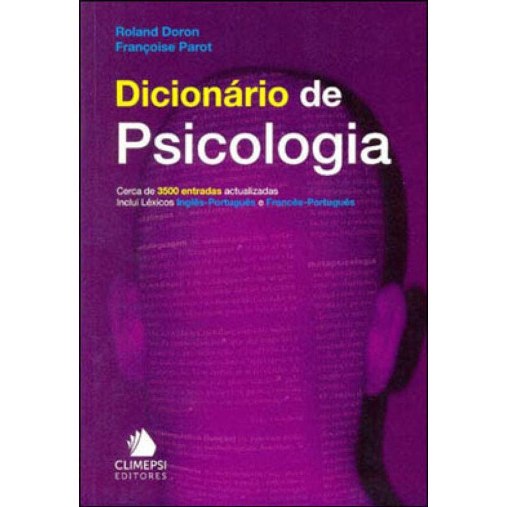 Dicionario De Psicologia